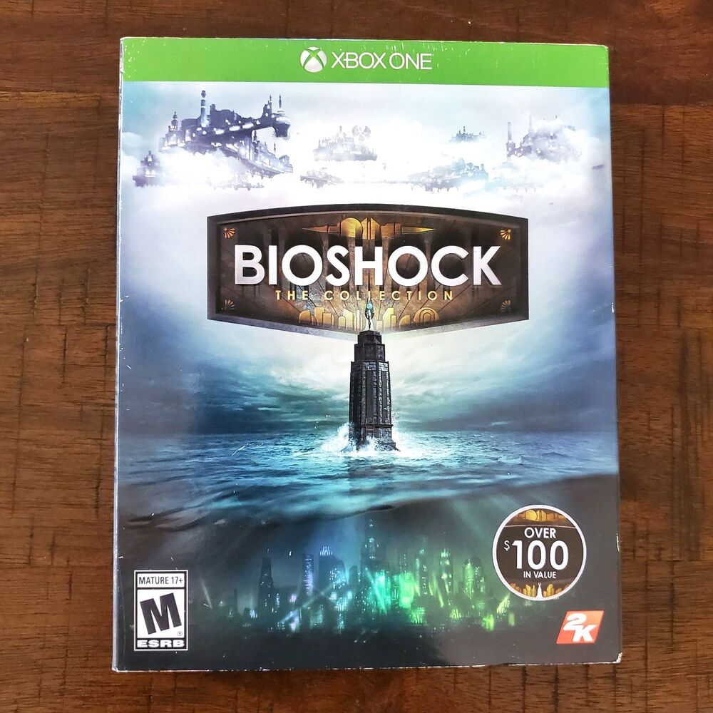 BioShock The Collection Xbox One 2-Disc Complete CIB Tested Works Remastered